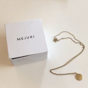 Mejuri Scorpio Zodiac Necklace Gold 